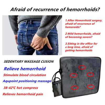 Hemorrhoids massage cushion for office ladies seat massage pad for hips